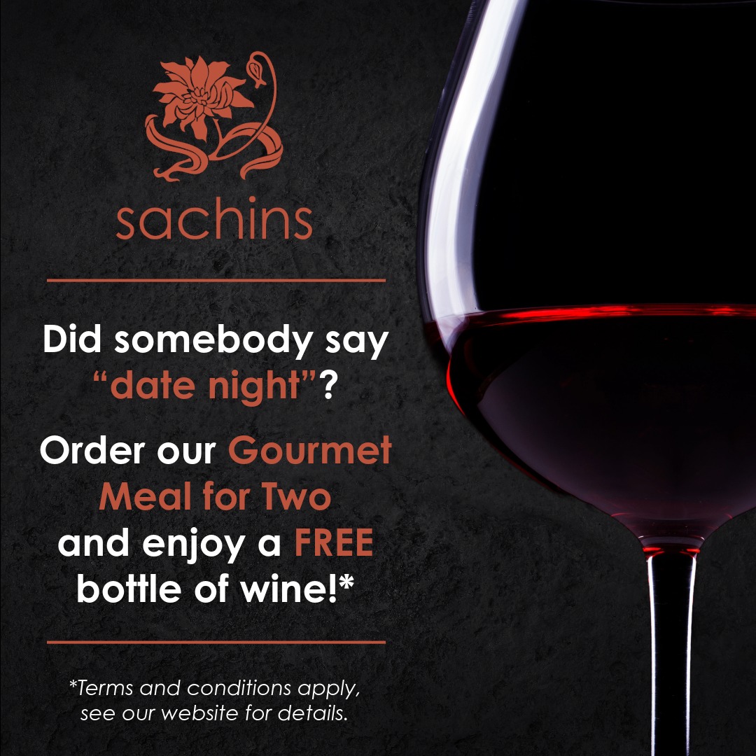 Visit Sachins on Thursdays and take advantage of this tasty offer! 👇

You can still download our Gourmet Meal for Two voucher from our website and share a three-course small-plate set menu, complete with a FREE bottle of wine!

Download the voucher here:

sachins.co.uk/gourmet-meal-v…