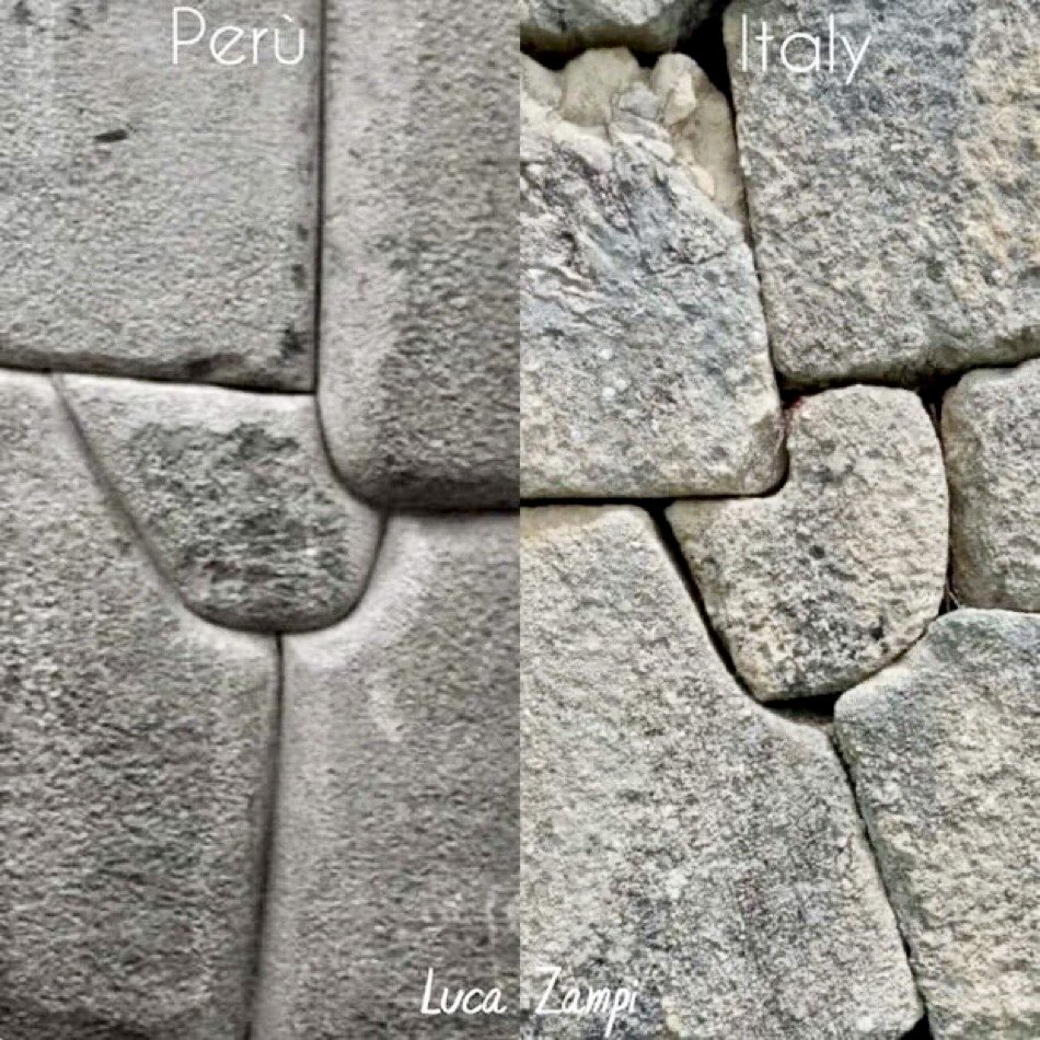 BrightInsight6's tweet photo. Are we being lied to about our Ancient history?

“Transoceanic sea-travel was NOT possible until 1492, when Christopher Columbus sailed the Ocean blue” 🌊

         PERU👇🏻            🤔             ITALY👇🏻 https://t.co/q9uyXeWWeo