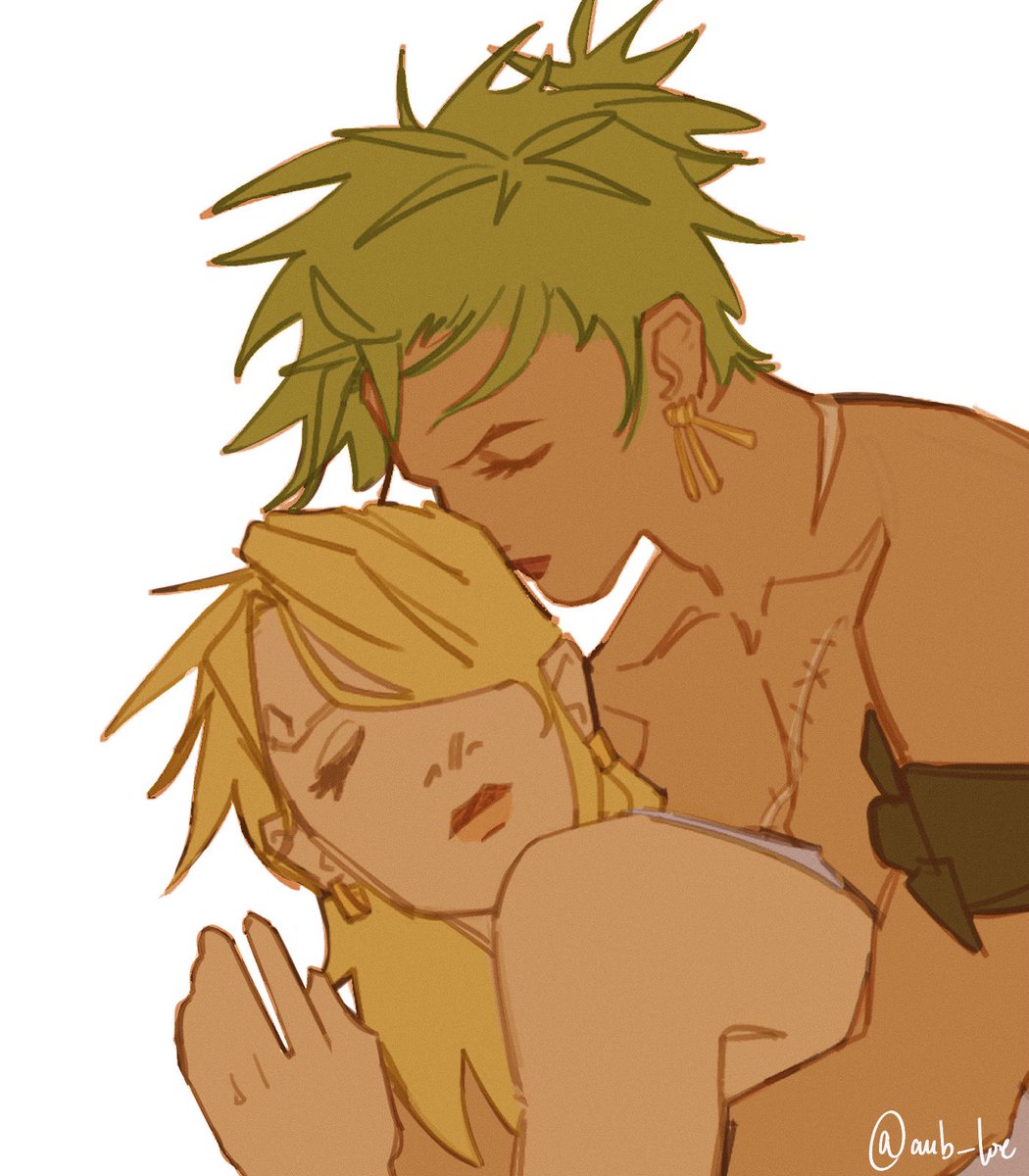 aubloe's tweet image. no matter the gender zoro sleeps shirtless #zs