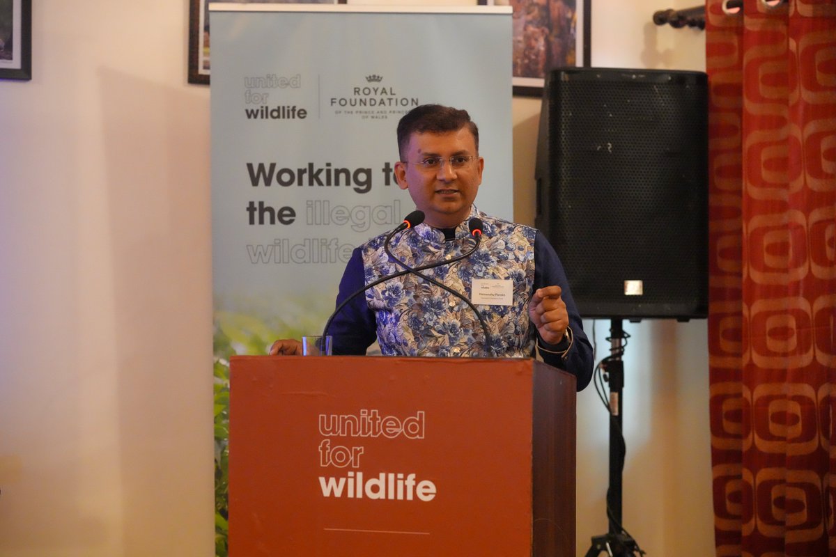 We talked about the issue of #illegalwildlifetrade globally and regionally, gaining perspectives from law enforcement agencies and financial and transportation companies too.
