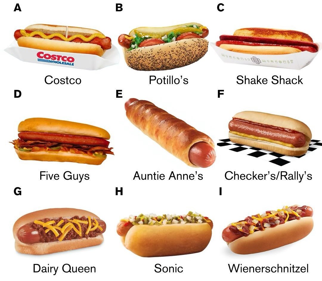 Pick a hot dog!