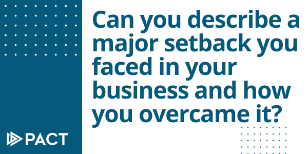 PhilaPACT's tweet photo. Can you describe a major setback you faced in your business and how you overcame it? Share with us and let's inspire future entrepreneurs! #BusinessTips #Entrepreneurship #PhillyStartups #PhillyStartup #Innovation #Startups https://t.co/tGOZnHeVg0