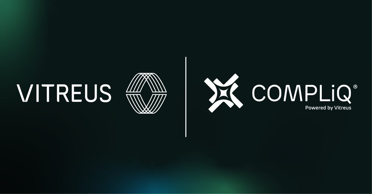 📣 Vitreus x COMPLiQ® Vitreus DAO is incredibly excited to be working with @COMPLiQ_AI (pronounced comply-q) as its first mover paraChain partner. Vitreus is a layer 0 blockchain built for AI and COMPLiQ brings an incredible real world use case to enhance the foundation of our…