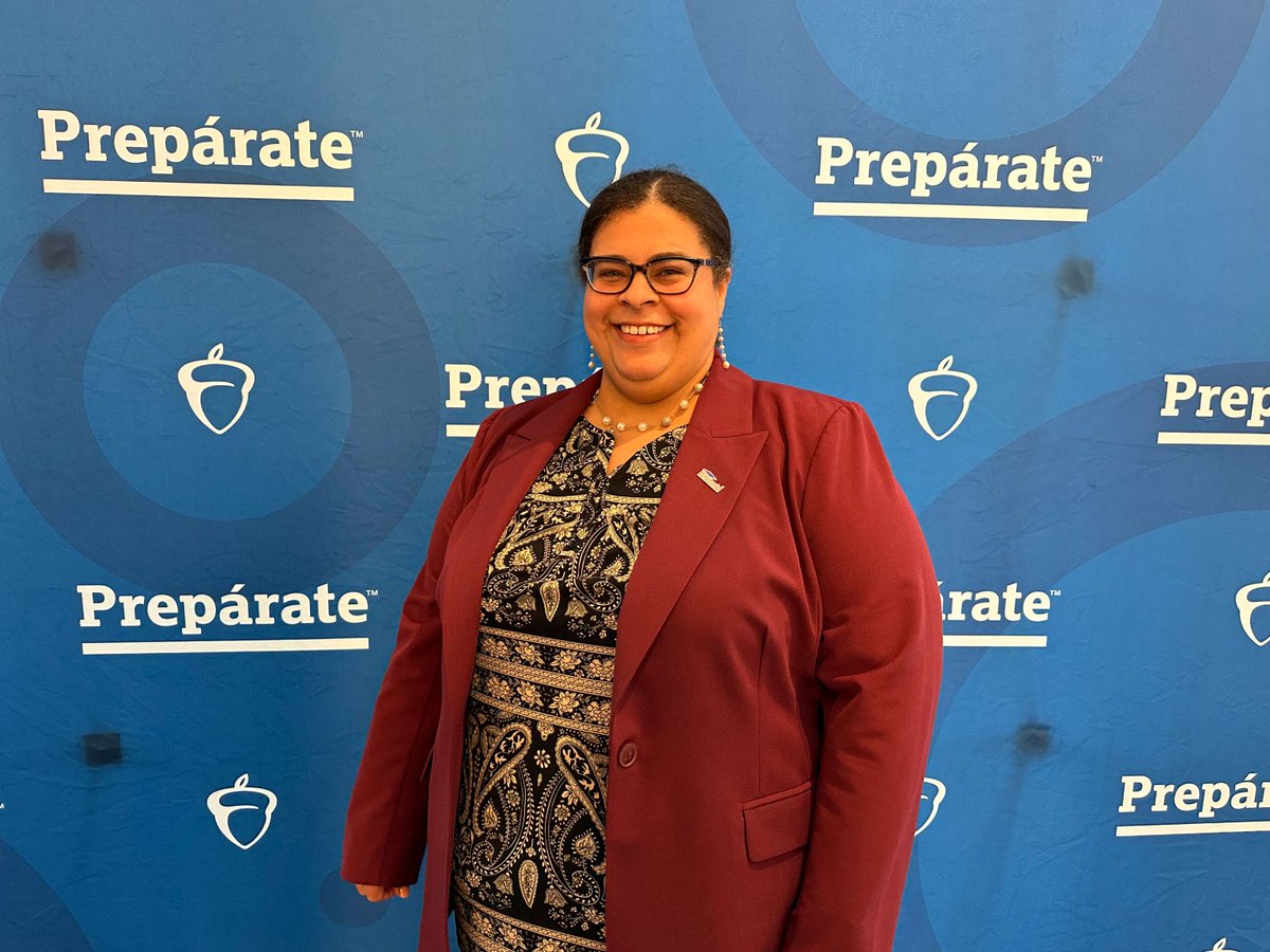 Today, @EdExcelencia COO & VP for Institutional Programs Adriana Rodriguez joins panels at @CollegeBoard's Prepárate 2024 conference. One focuses on what works for Latinos in #HigherEd w/ programs recognized through Examples of Excelencia. See more → eventreg.collegeboard.org/event/e25028aa…