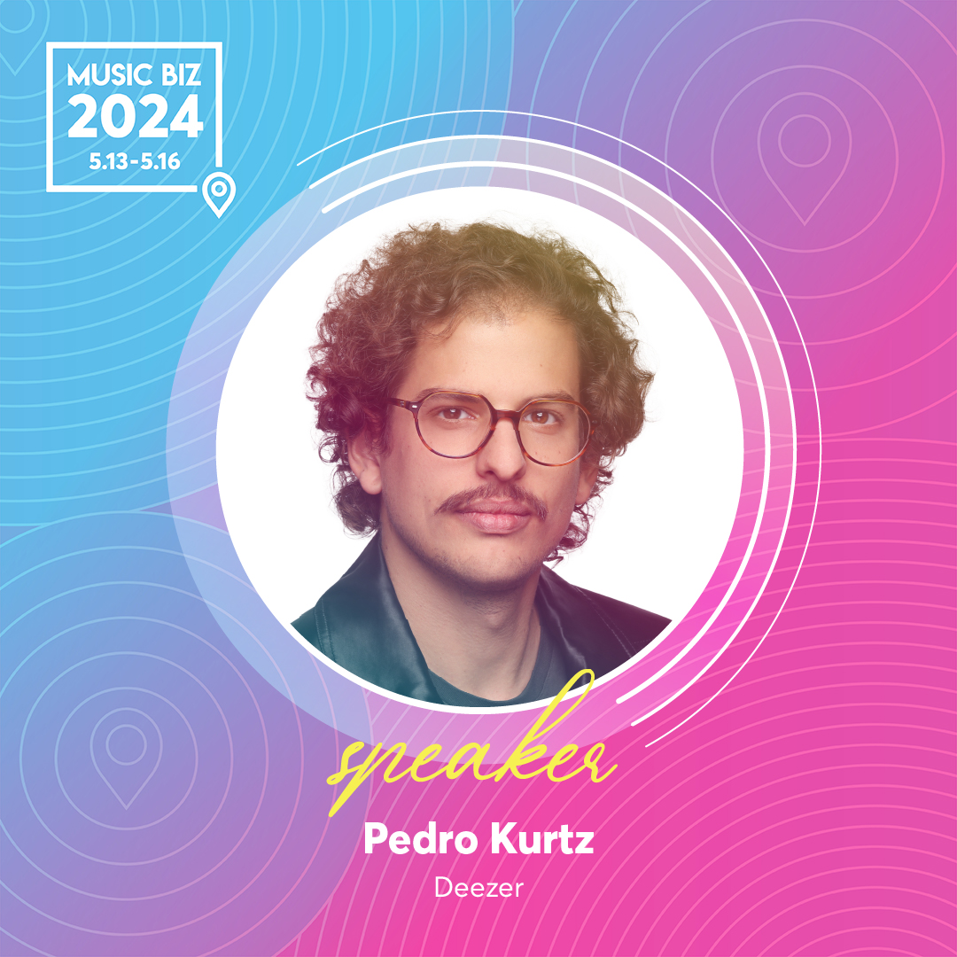 We’re less than 1️⃣ month away from the #MusicBiz2024 Conference! Don’t miss a stellar lineup of panels, programming & speakers like Pedro Kurtz of @deezer. SECURE YOUR SPOT TODAY! 🎟 Learn more & Register here: bit.ly/musicbiz2024