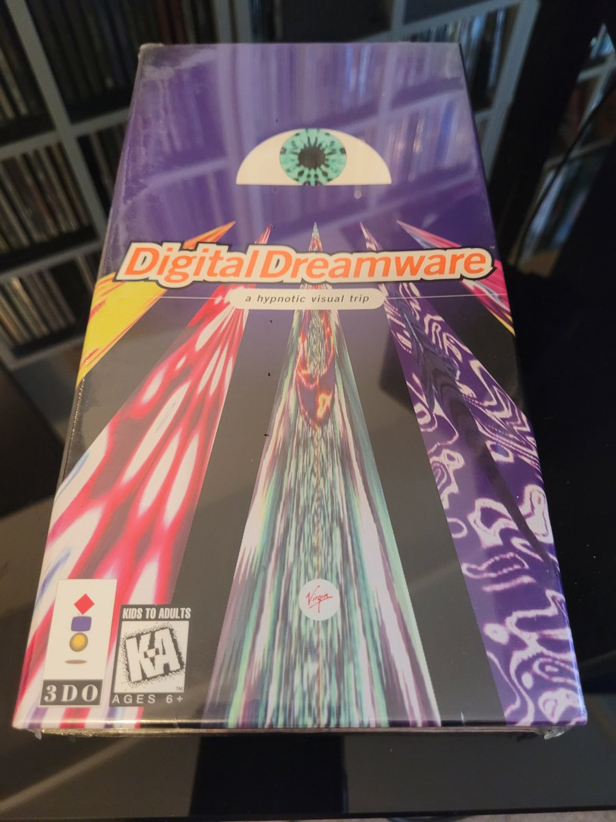 3DOCollection's tweet photo. We all wonder, from time-to-time, what do you get if you cross a #32bit super console with the smoothest #acid beats? Well, I have found the answer - Digital Dreamware on #3DO.
It has six music tracks, each with it's own light-show to manipulate.
#3DOCollection #3DOThursday https://t.co/FlZD9PWomB