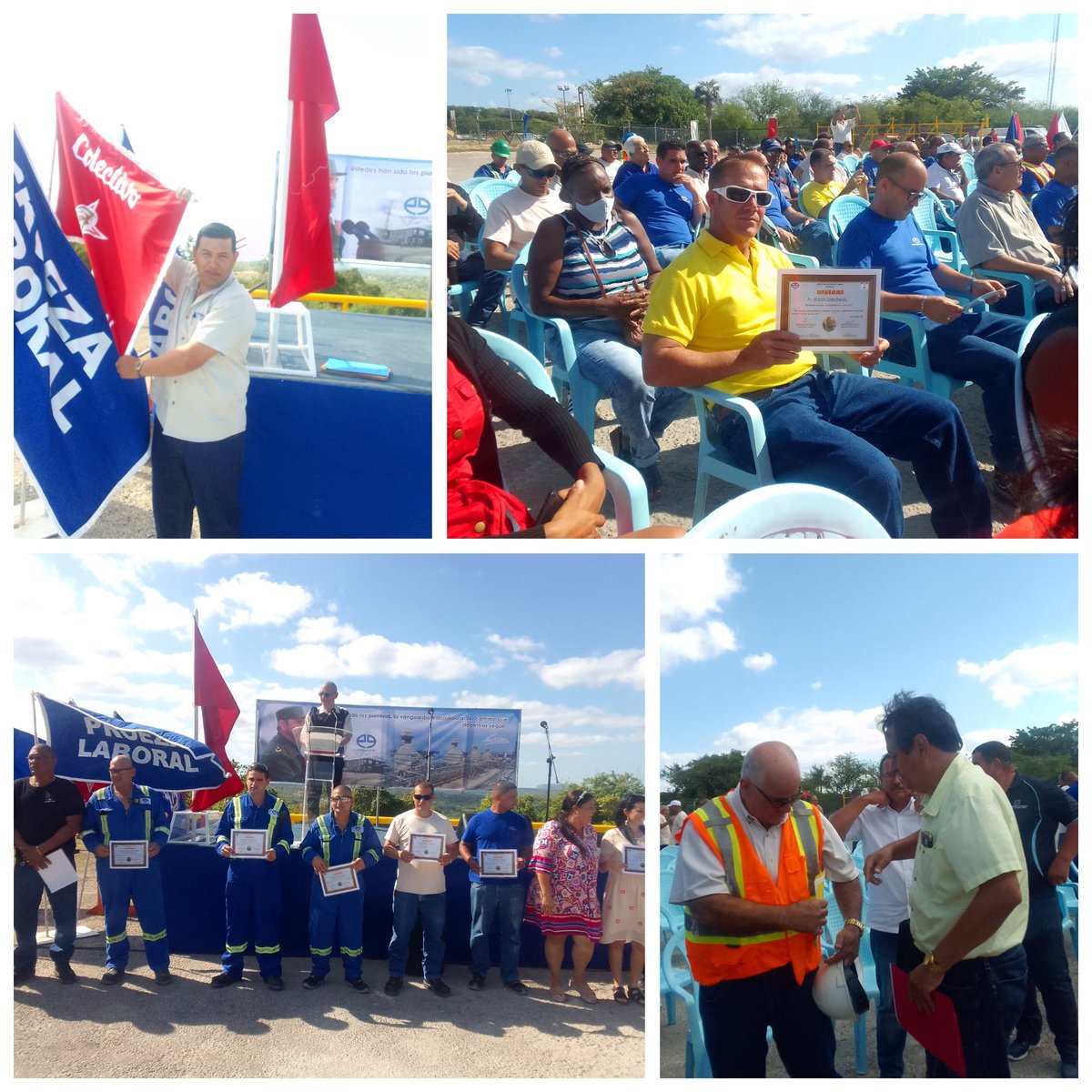 Producir sin descanso los hace GRANDES. Somos ENERGAS.
#Mayabeque 
#JuntosporMayabeque 
#PorCubaJuntosCreamos