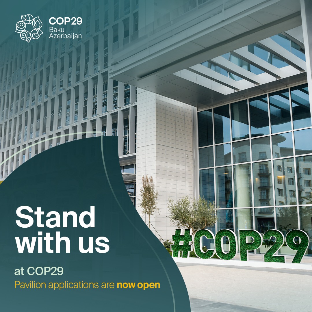 We’ve begun accepting pavilion applications from parties participating in #COP29 and we’re working closely with orientations.events to organise the event space at Baku Stadium. Register now on our COP29 Representation Services Portal: cop29.services