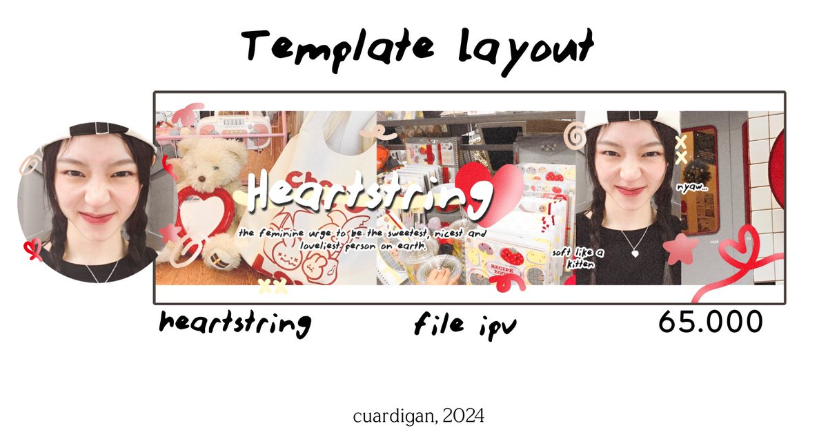 Ikittensc's tweet photo. Hai, aku ada template layout gemas ini! get file ipv, font, dan filter yaa #zonauang https://t.co/g487vlMPhm