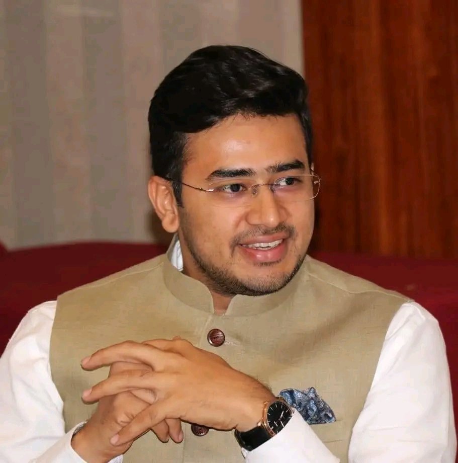 Tejasvi surya jindabad 🧡

#SuryaWinningBlrSouth