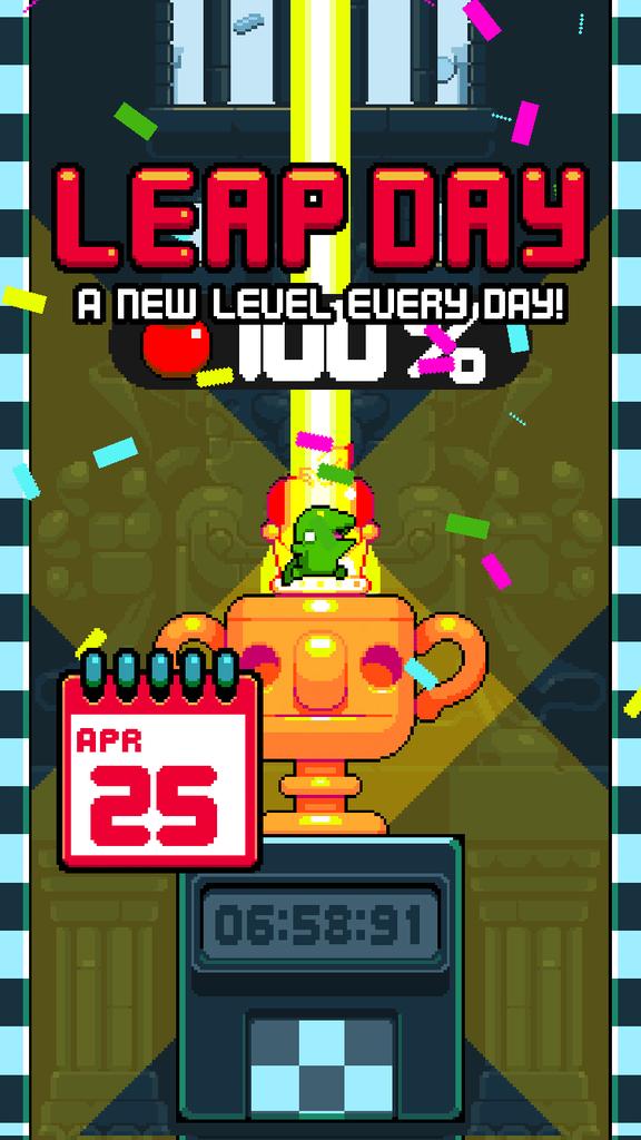 Just beat 4/25/2024 in Nitrome's #Leapday! For real this time like Tyler the creator