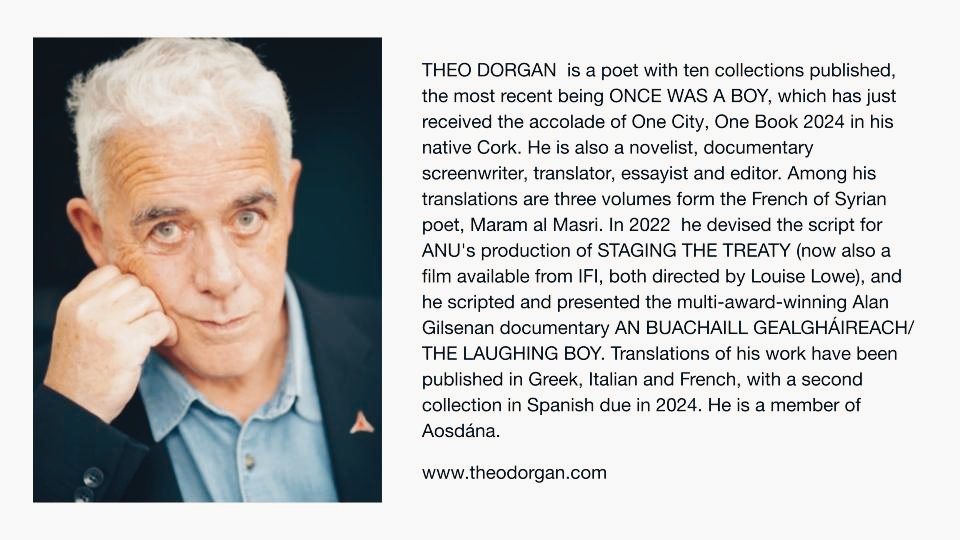 fionamkorourke's tweet photo. For the day that's in it #PoetryDayIRL 💚
Looking forward to readings from @PaulaJMeehan &amp; Theo Dorgan on Sunday at #OpenMicForGaza 

#linkinbio https://t.co/E96MNAilKb
