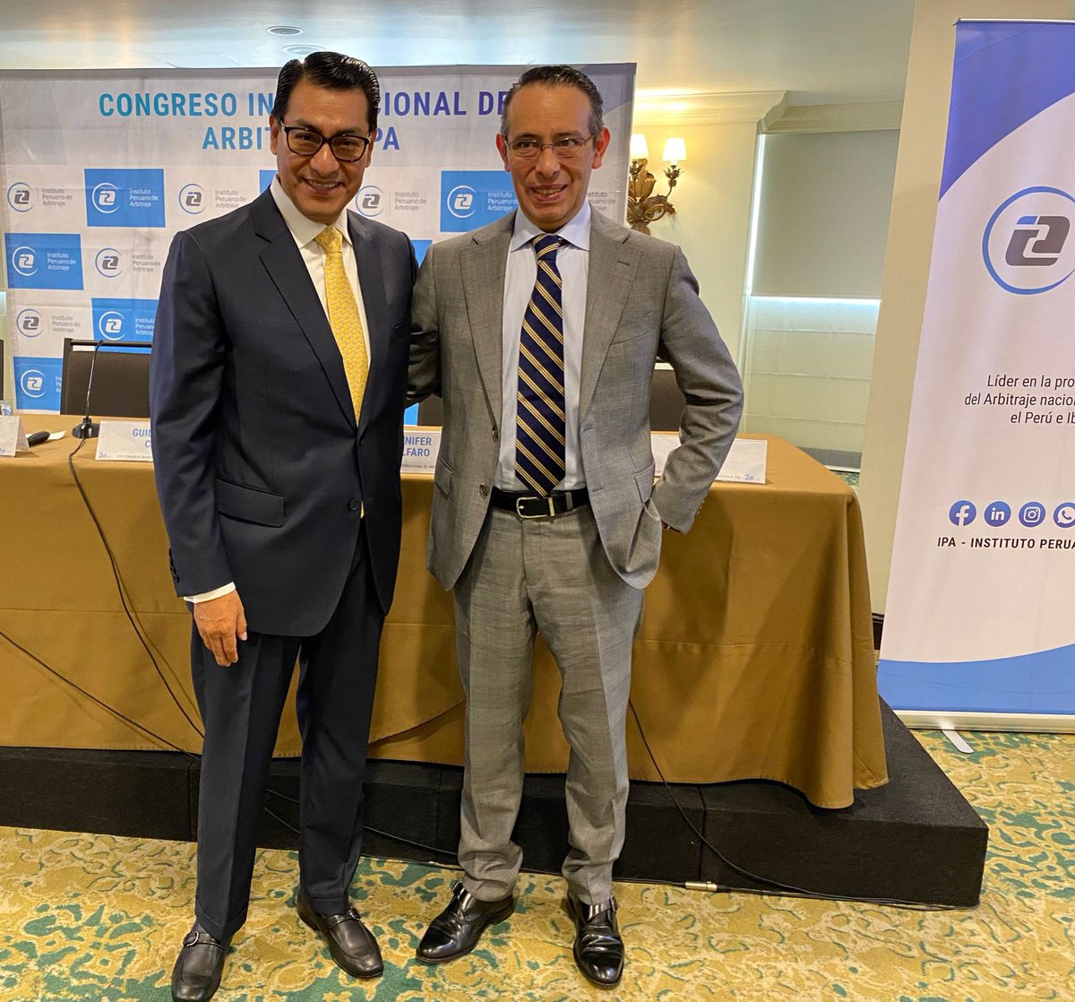 Nos complace compartir que Edgar Neira Orellana, Presidente del Instituto Ecuatoriano de Arbitraje, estuvo presente en el XVIII Congreso Internacional de Arbitraje IPA: “La Inteligencia Artificial: Beneficios y Riesgos”.