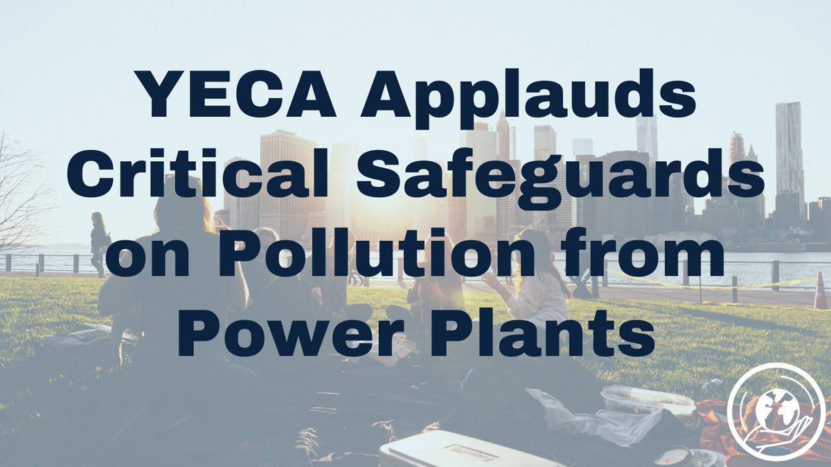 For too long, our communities have been burdened by environmental injustice caused by fossil fuel pollution. Today, YECA is celebrating a suite of finalized pollution safeguards for the power sector from @EPA. Read our full statement here: ow.ly/BjXL50RobQ6