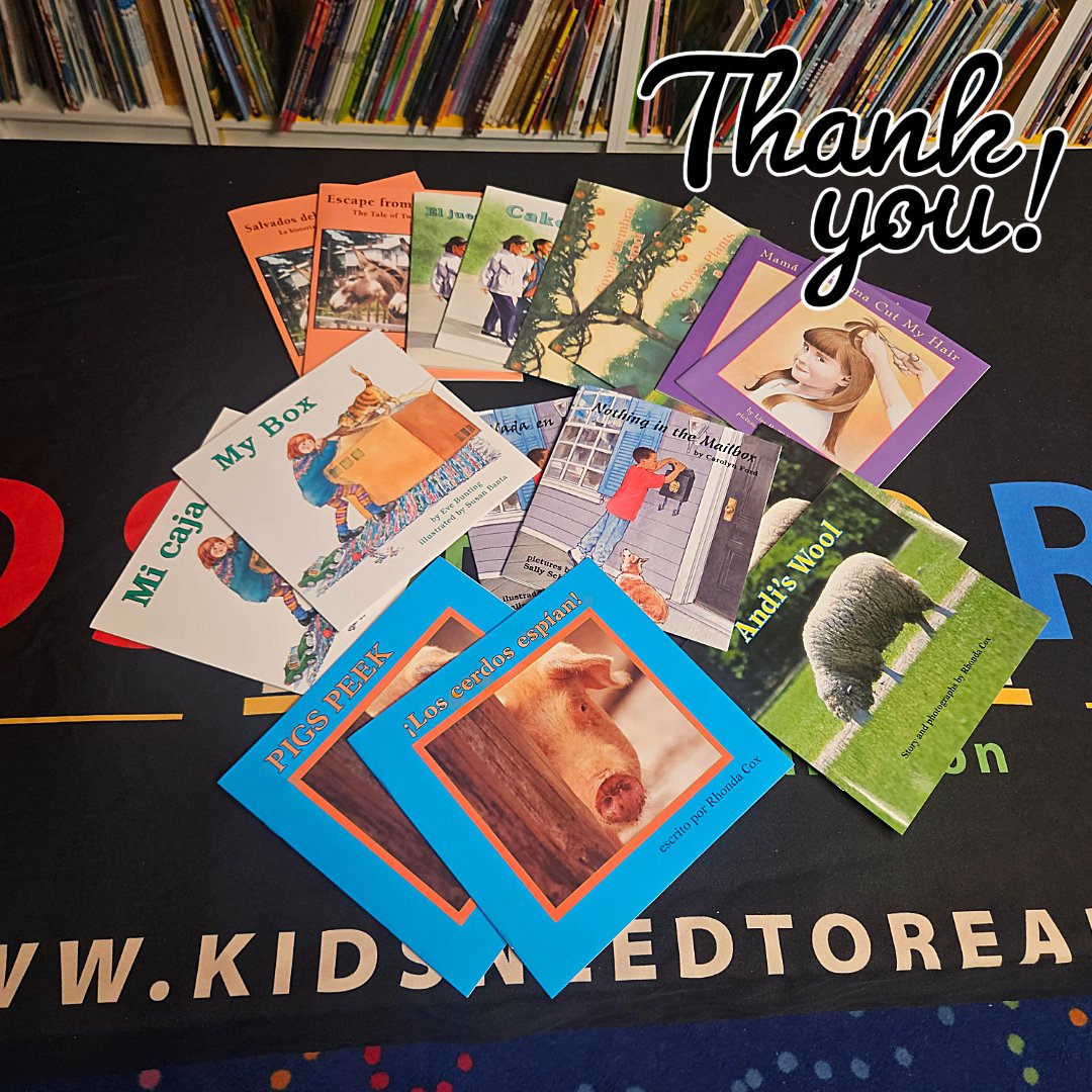 A huge shoutout to Publisher Richard C Woens for their generous donation to Kids Need to Read! Your support is helping to cultivate a love for reading in children everywhere. 📚❤️ #KidsNeedToRead #ThankYou  #sharethelove #nonprofit #keepkidsreading #ReadingForAll