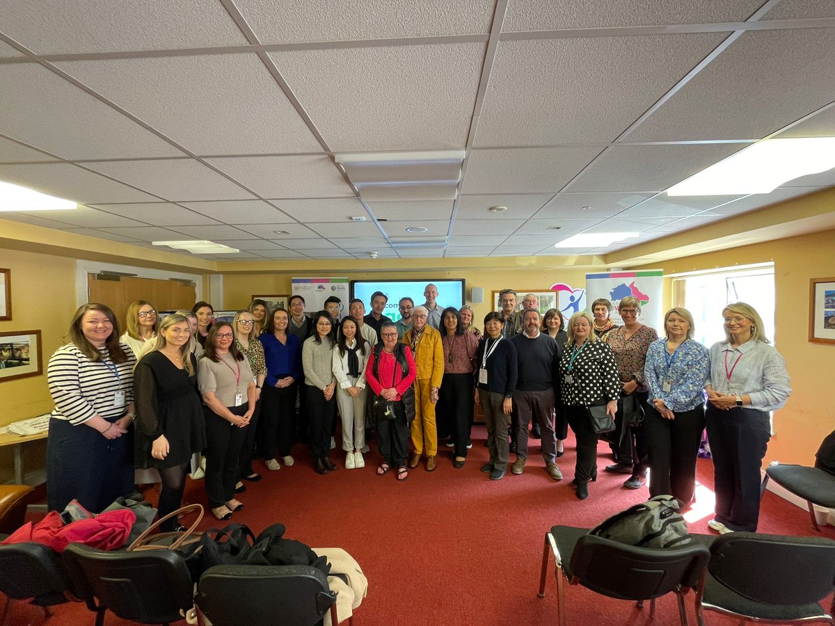 Today @meaapni welcomed delegates from #ICIC24 on their study tour, meeting Agewell staff, volunteers & trustees, then onto @BrougshaneMedicalPractice to meet our GP Partners & finished off with Irish Stew @broughshaneluncheonclub our #communitypartners #ABCD #integratedcare