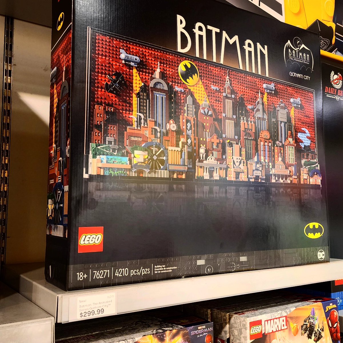 Spotted at Lego Store. Batman The Animated Series Gotham City. Swipe for more 📷. Check out the minifigures. 

#lego #catwoman #thejoker  #legophotography #legostore #legogram  #legominifigures #batmantheanimatedseries #legominifigures #harleyquinn #dcuniverse #dc  #toys