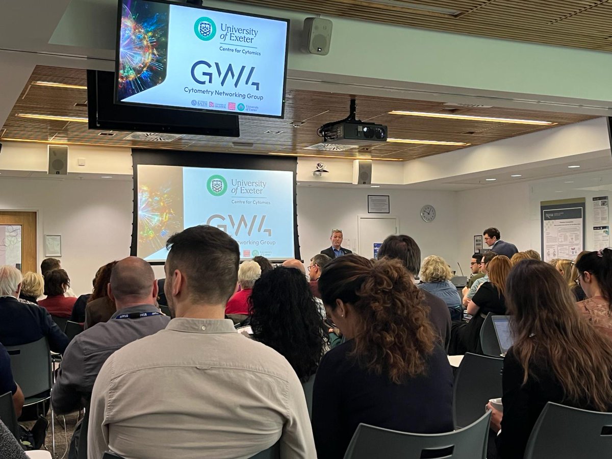 🚀 Inspired by today's #GW4Cytomics at @UniofExeter! Over 80 experts from academia & industry gathered for the inaugural group meeting. Keynote by @WillHGaze highlighted the urgent challenges of #AntimicrobialResistance, poised to become the leading cause of death by 2050.