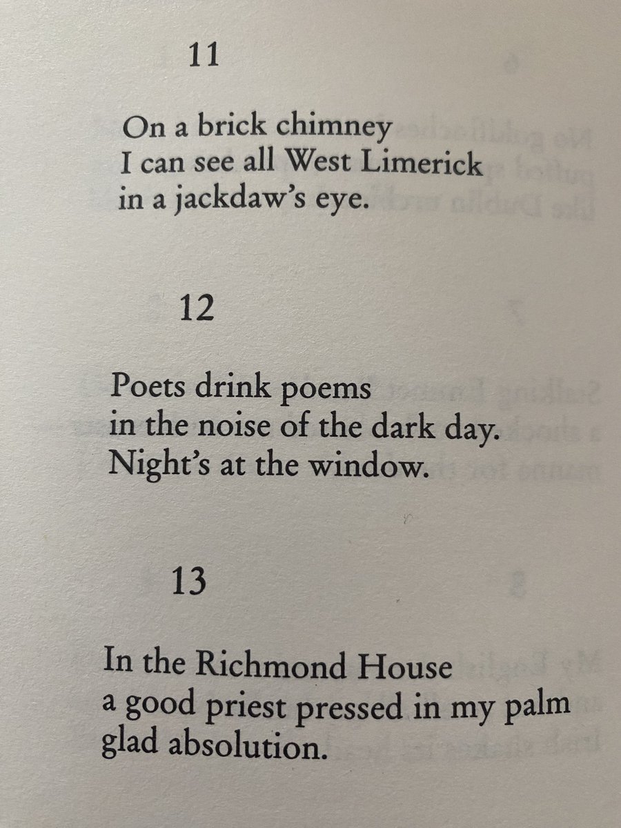A bit of Michael Hartnett’s Inchicore Haiku on Poetry Day Ireland.
 #PoetryDayIRL