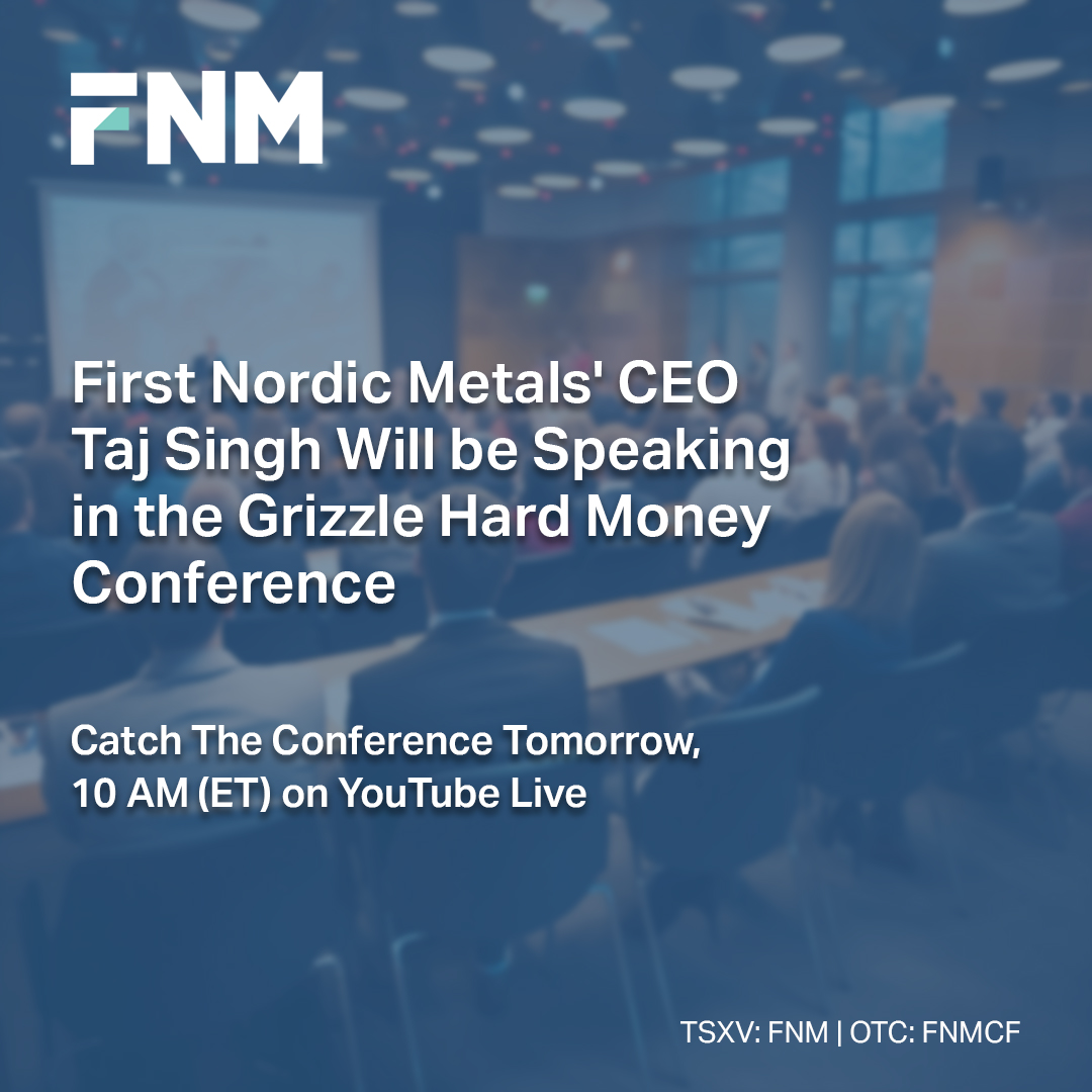 $FNM CEO Taj Singh will be speaking at the Grizzle Hard Money Conference, the largest conference on #gold, #silver, and #Bitcoin investments. Catch his talk on YouTube Live tomorrow at 10 AM (ET). Learn more: loom.ly/OozjOHE #Crypto #PreciousMetals #TSXV #OTC #FNMCF