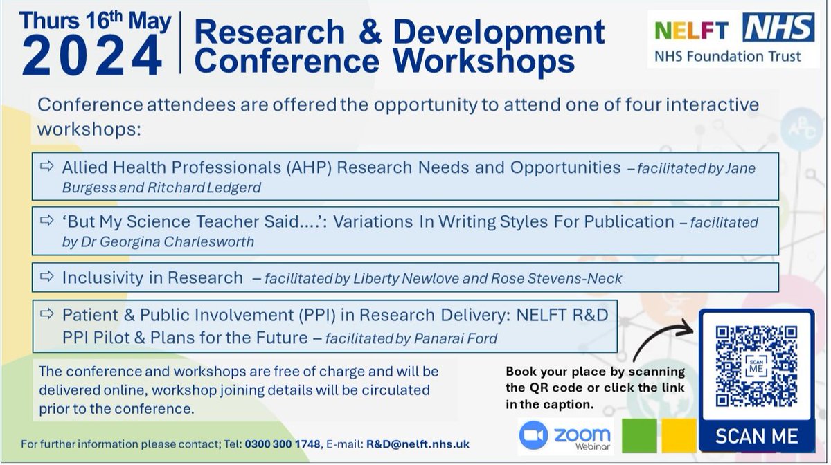 This years #NELFTRDCon24 on 16th May will offer attendees the choice of a variety of different interactive workshops! We will be sharing more detail on these in the next week! Register here: us02web.zoom.us/webinar/regist…