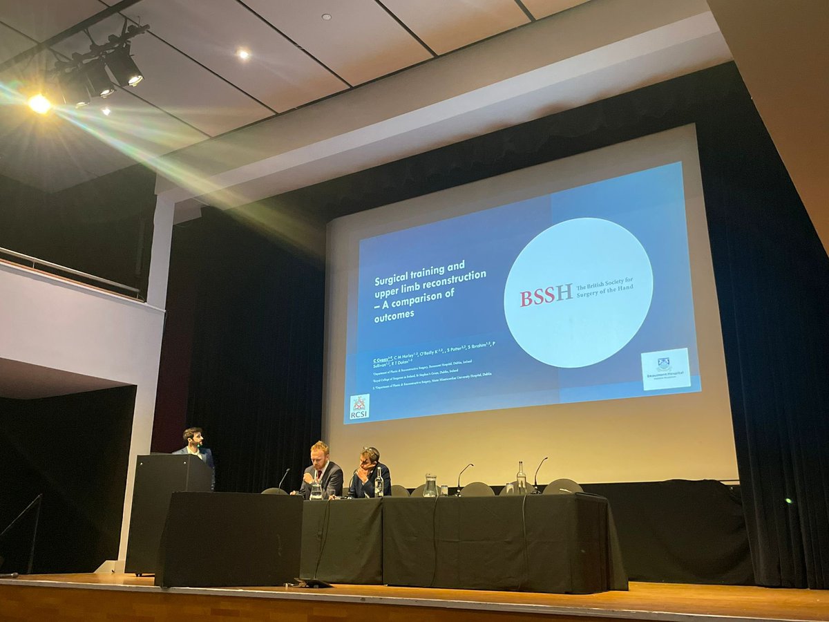 Great to see such strong Irish representation <a href="/BSSHand/">British Society for Surgery of the Hand</a>