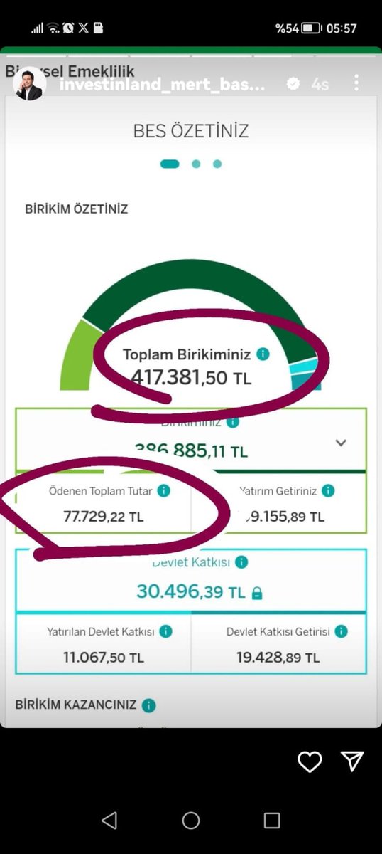 Hisseler düşünce çok sevinen biri! Bu kafada olduğu için her dusus döneminde hisse fonlarini daha çok aldı bugün minicik bir para ne hale gelmiş! BES doğrusu.. Kucuk paraları kucumseyen küçük kafalardan olmayın! Bu adam 5 yıl sonra elini rahat rahat alıp kendi evinde oturcak