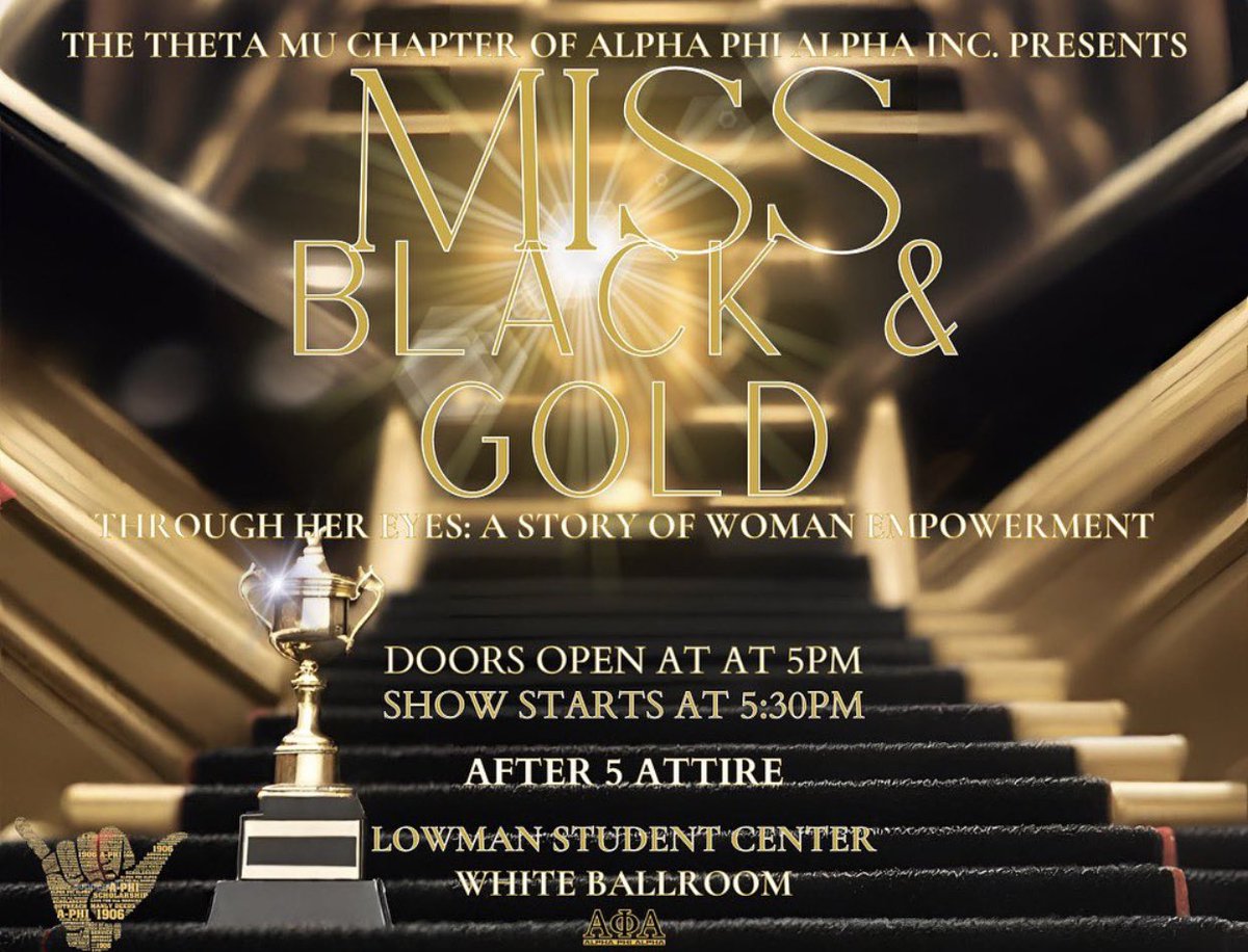 The time has finally come ! 

Miss Black and Gold 2K24 will take place April 28 🏆 

Who has what it takes to be Crowned The new Miss Black and Gold this year 👑 

Contestants will be followed by this post so stay tuned 🤙🏾