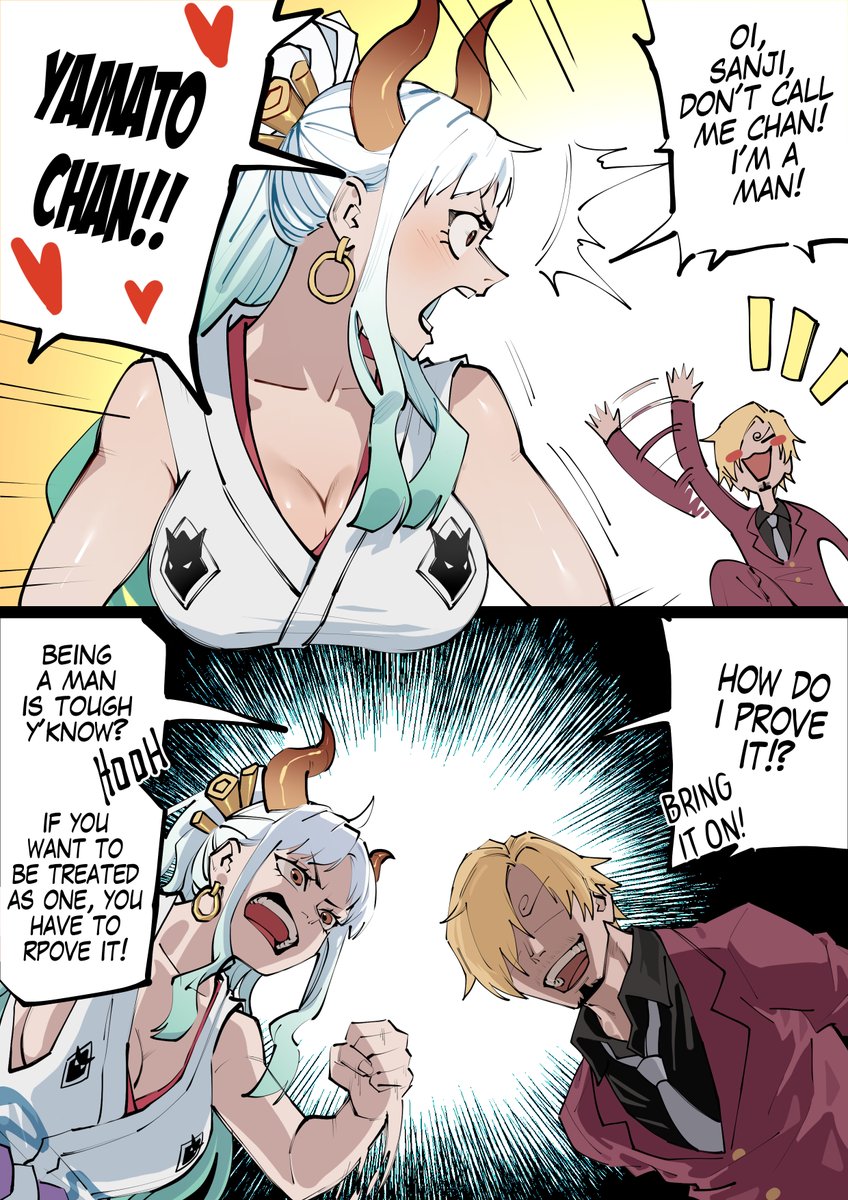 Sanji teaches Yamato how to be a man
#ワンピース #ONEPIECE 