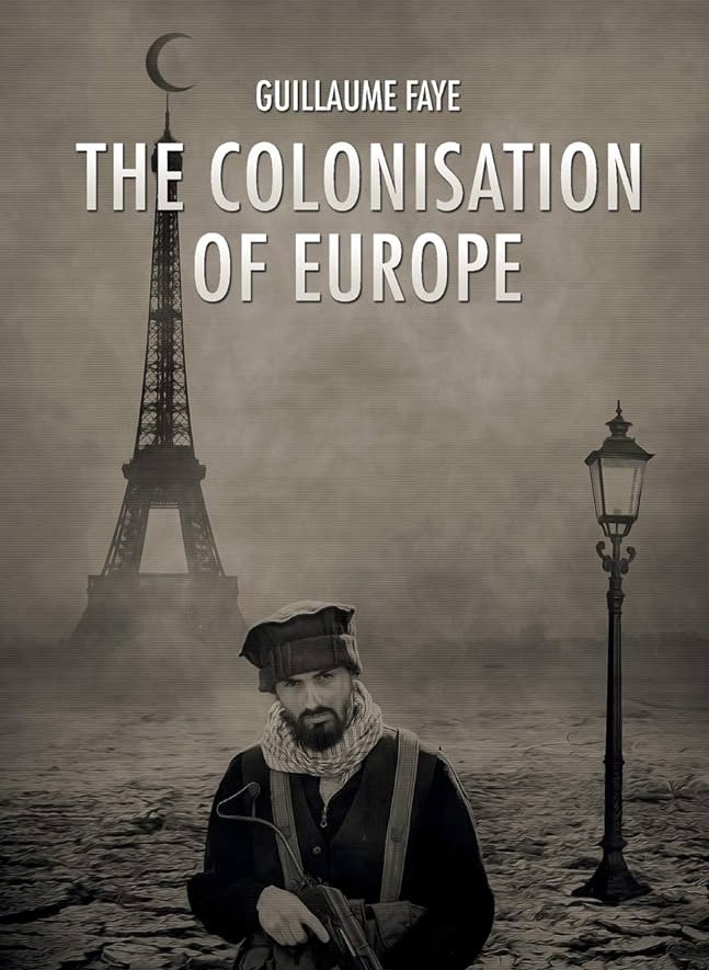 Every European should read Guillaume Faye's, 'The Colonisation of Europe':

Rather than talking about 'immigration', Faye insists that we must speak of a massive colonisation settlement of the West by peoples from the Global South... 1/3