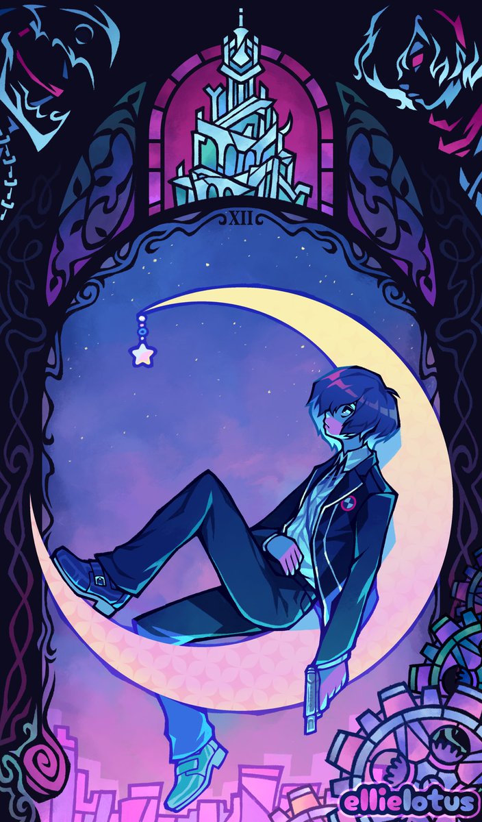 When The Moon’s Reaching Out Stars #Persona3Reload #fanart