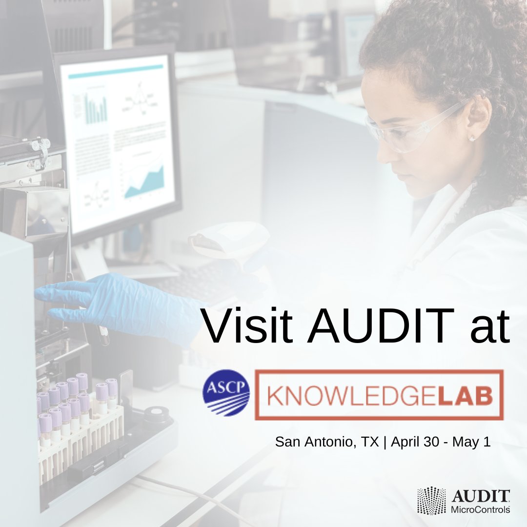 AUDIT is excited to attend KnowledgeLab next week in San Antonio, Texas. We will be in booth #2, so make sure to stop by and see us! @American Society for Clinical Pathology (ASCP)   #auditmicro #linearity #clinicallaboratoryscience #medicallaboratory