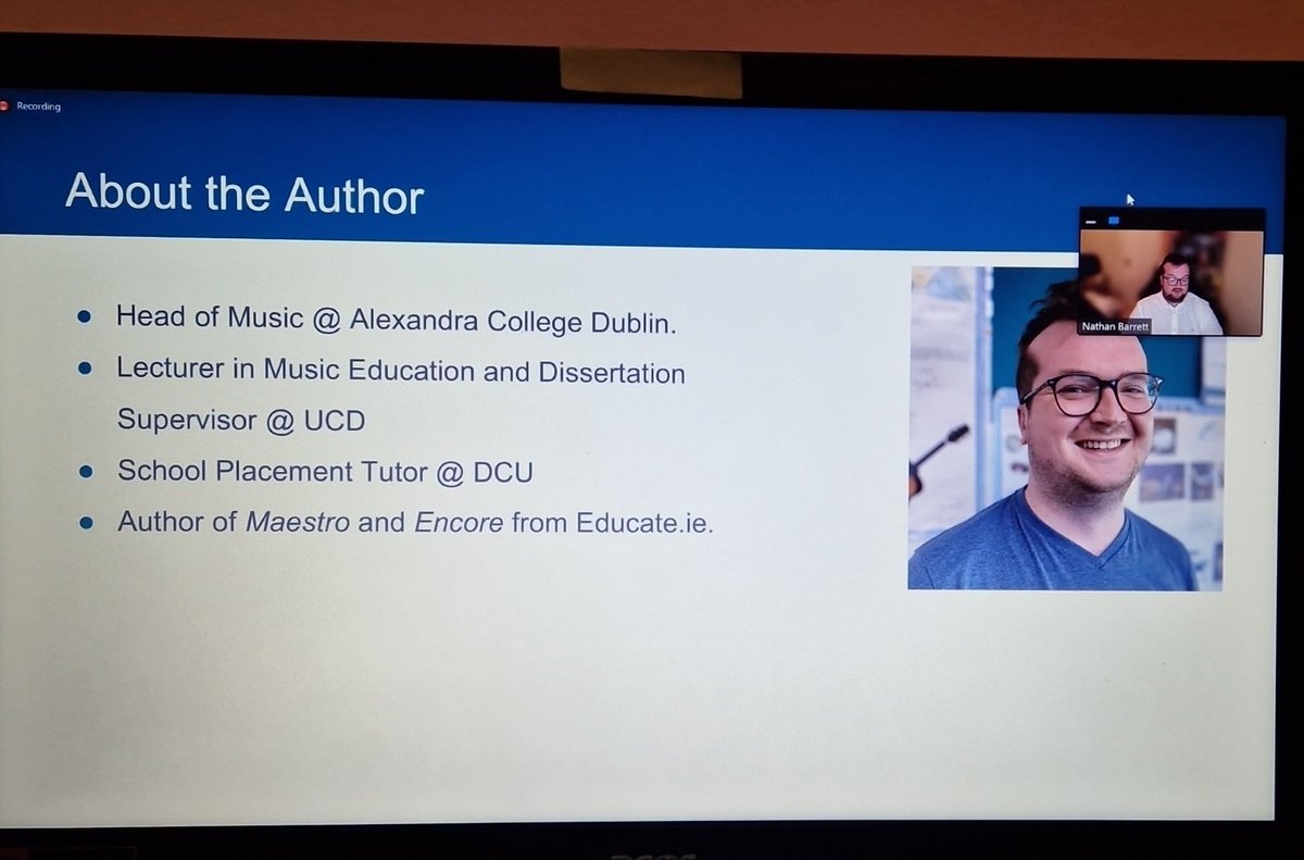 A very exciting Webinar taking place with author of Maestro and Encore <a href="/nathanbarr/">Nathan Barrett</a> 🎵