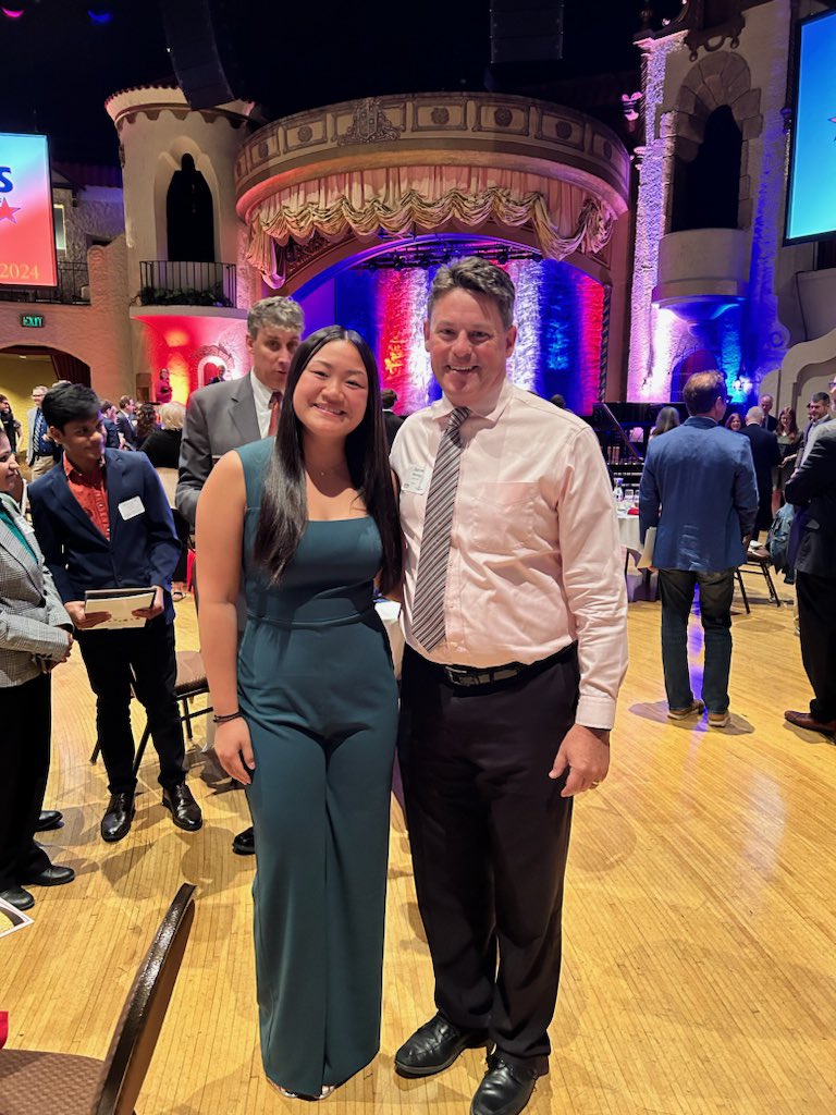 Kats_Principal's tweet photo. Congratulations to KHS senior Helen Qiu on being recognized as an IN academic all star along with her most influential educator Mr. Blessing! #legacymatters https://t.co/jNTcFEnNs1