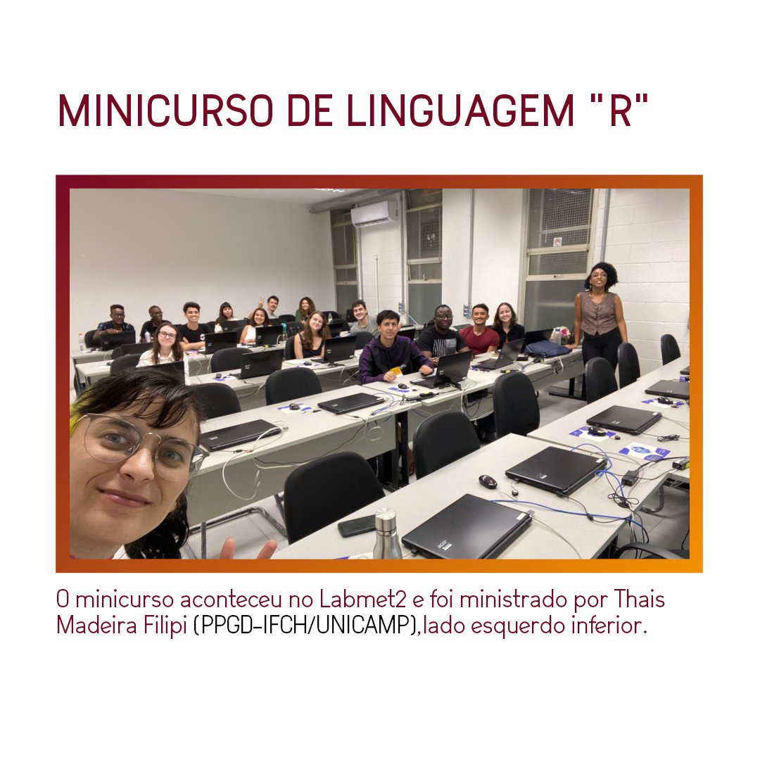 Reunimos aqui alguns registros do segundo dia (23 de abril) da Segunda Semana da Demografia UNICAMP!