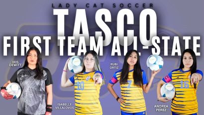 BcLadycats's tweet photo. Congratulations to these 4 Seniors for being selected as TASCO First Team All-State in 4A Region 3. Iris DeWitt (Goalkeeper), Andrea Perez (Defender), Rubi Ortiz (Midfielder), and Isabelle Villalovos (Forward). @baycitytribune @tascosoccer @RTateChron @HoustonChronHS @50_50Pod https://t.co/EzEyFC4YOg