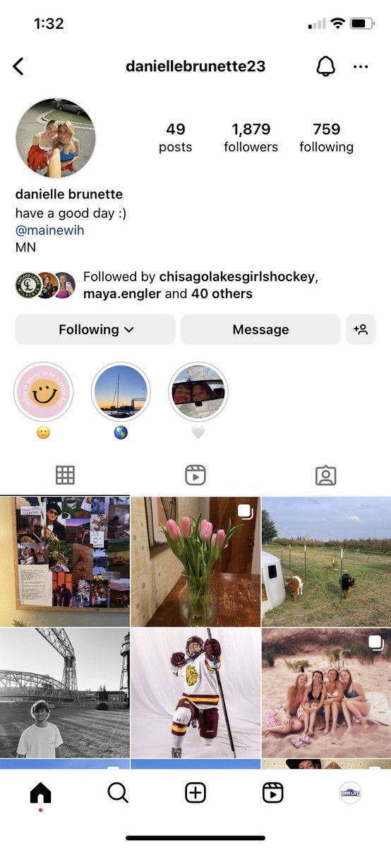 Per her Instagram bio, UMDs Dani Brunette is headed to Maine. The Soph F scored two goals in 35GP this season. Played high school hockey at Blaine & Chisago Lakes.