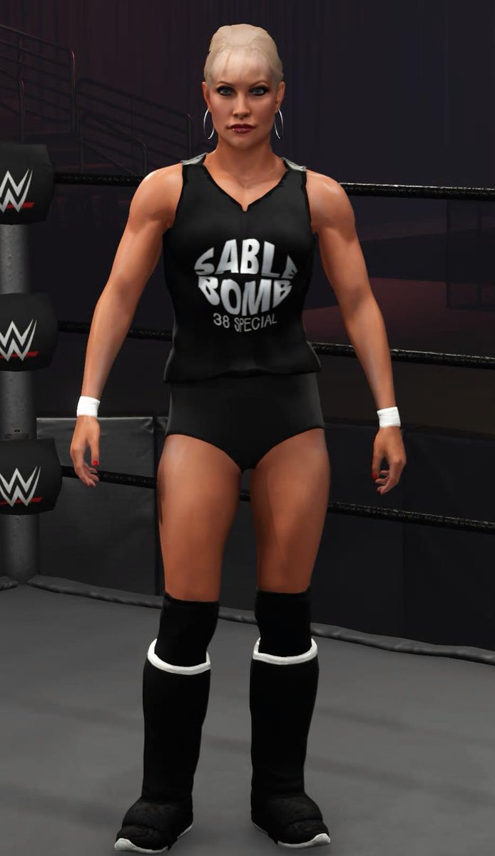 #Sable is uploaded to community creations.... It's time to drop the sable bomb on you!!!!! Hope you all enjoy☺️ #WWE2K24 #wwegames #PS5Share #bjohnsonjohnson