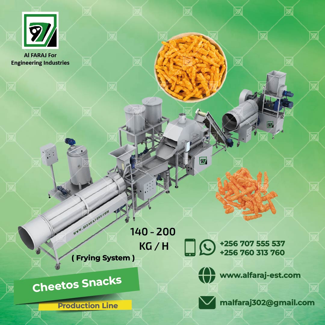 Check out our amazing Cheetos roasting machines – perfect for snacks, chips and crackers factories.
#oilfree,#productionline,#cheetos,#snacks,#wheatsnacks,#cornsnacks,#ricesnacks,#foodprocessing,#foodmanufacturing #uganda #eastafrica
youtu.be/4I682CB5NYc?si…