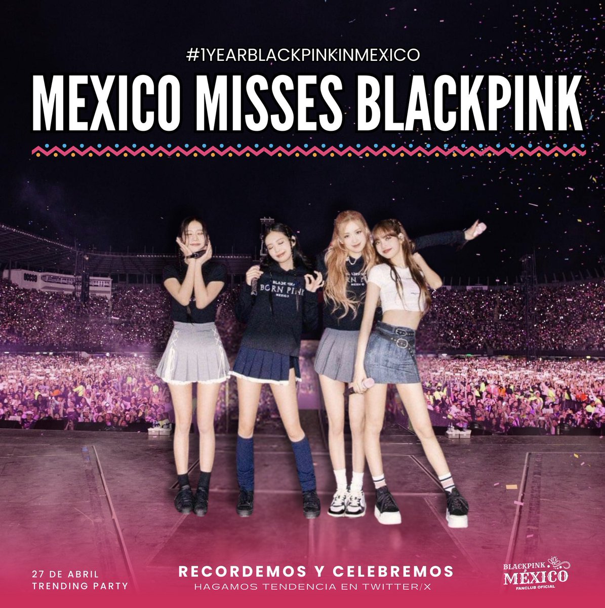 BLACKPINKMX1 tweet picture