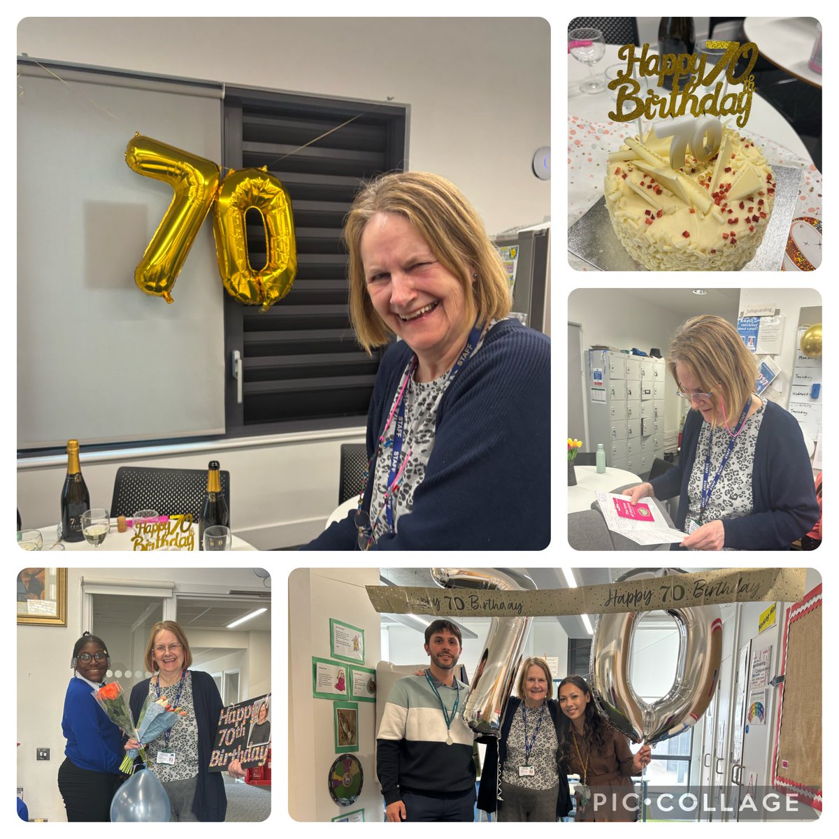 StMarys_SW8's tweet image. A special birthday celebration for the one and only Mrs Knight! #loved #respected #admired #happy birthday