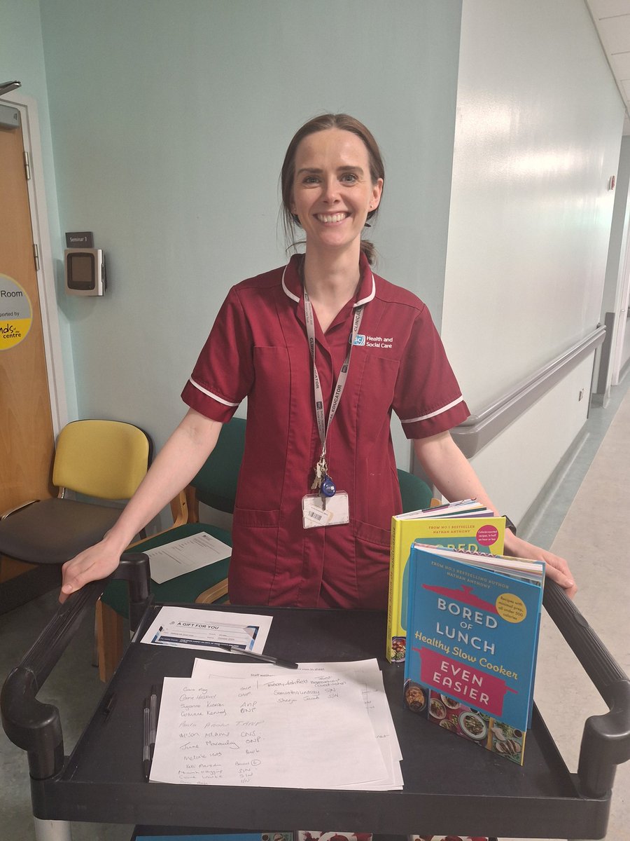 200 members of staff from the Cancer Centre <a href="/BelfastTrust/">Belfast Trust</a> called into the Wellbeing Cafe today for coffee, traybakes, and a catchup with colleagues. Congratulations to the organisers and thanks to <a href="/chatcoffee/">chatcoffee</a> for the refreshments. <a href="/Moira29/">Moira Kearney</a>