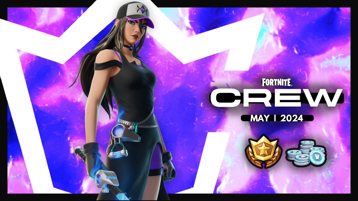 Castgfishy's tweet photo. Fortnite Crew Pack Giveaway 🎉 (2 Winners) • Ends in 36 Hours 

- Like and Retweet 
- Follow Me + Turn 🔔 ON.

#Fortnite https://t.co/whFUvKP1AJ