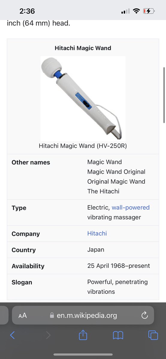 happy birthday hitachi magic wand