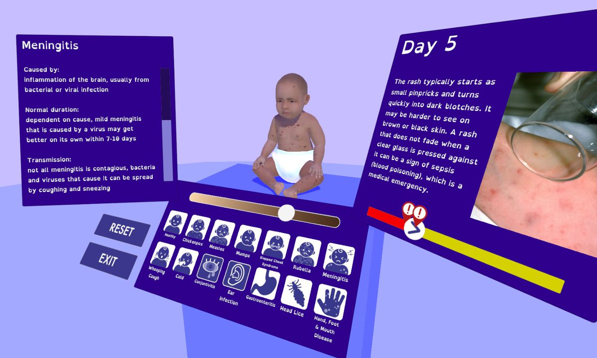 We're proud to launch our latest VR applications to support curriculum delivery. This innovative technology, developed in line with the @NCFE's Early Years T Level, helps students to spot common childhood illnesses and signs of physical abuse. Read more:bit.ly/3JB2jFU