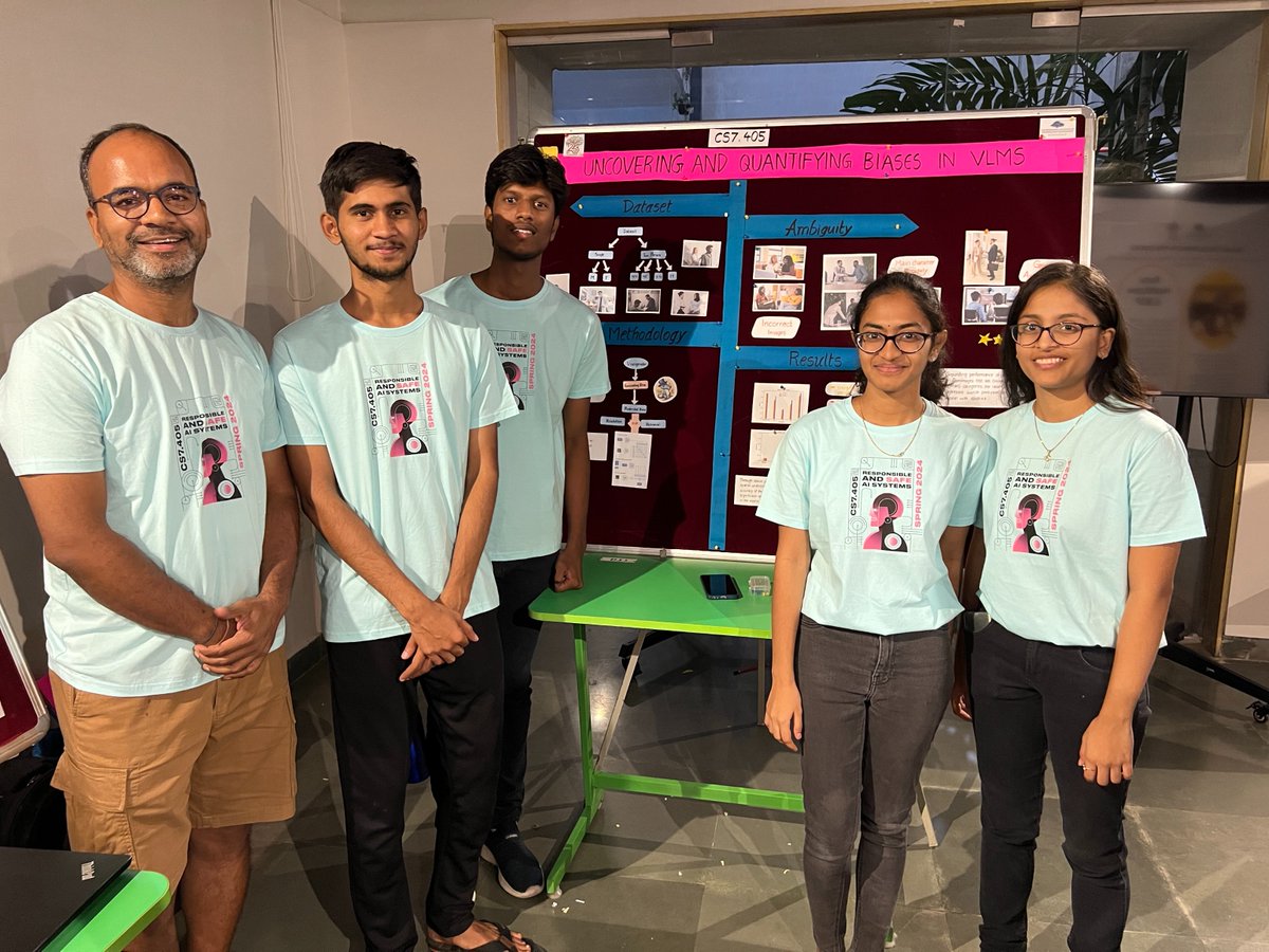 ponguru's tweet image. #AdversarialRobustness #VisionModels #LLM #Bias #Stereotypes #AIMorality #Transformers #Hallucinations #AGI /c @kolubex @sarthaxe @RayaanKhan2003 @srivhash
@AdyanshK @bssurana @Ingeniouschaos @__ramek
@chnaveenin @sidhipanda_ @pranavgvrk @cs_Omnamdeo @thepansh @PraddyumnS