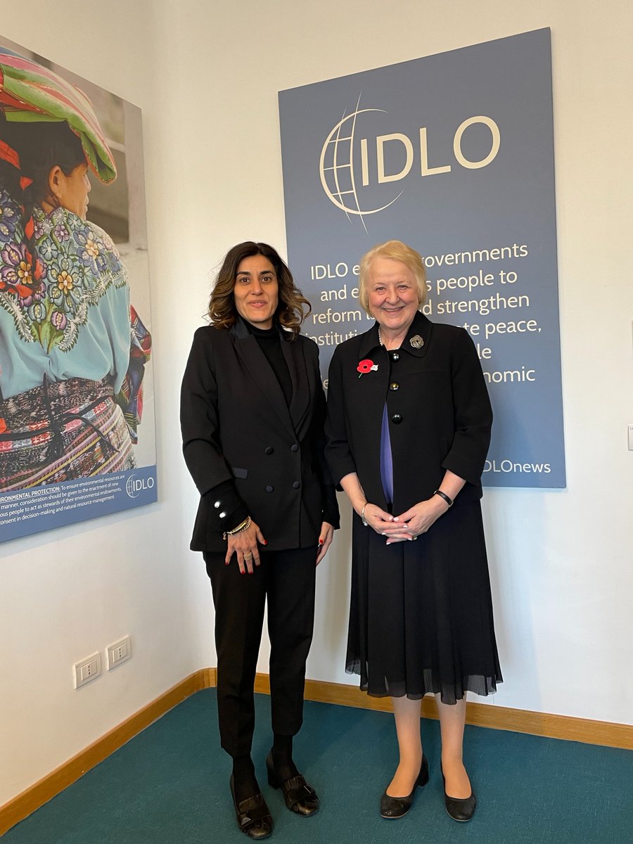 Productive meeting with ICCROM Director-General @ArunaGujral to discuss potential areas of cooperation between @IDLO and @ICCROM.