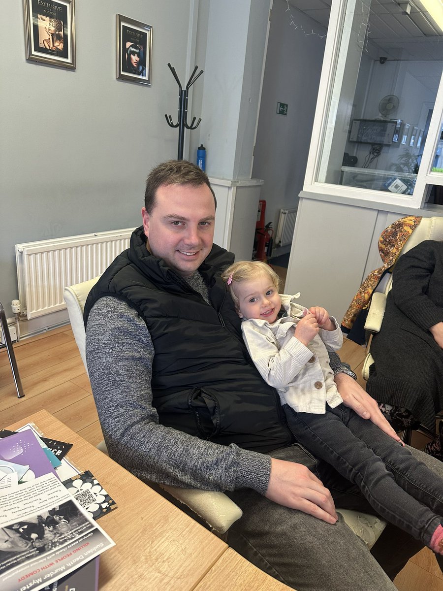 Today was “Take your Daughter or Son to work day” 

And we had a lovely visit off Chris’s daughter this morning Natalia 🤩

We love seeing this cheeky face to brighten up the day… and Natalia’s cute as well 🤣

#bringyourkidstoworkday