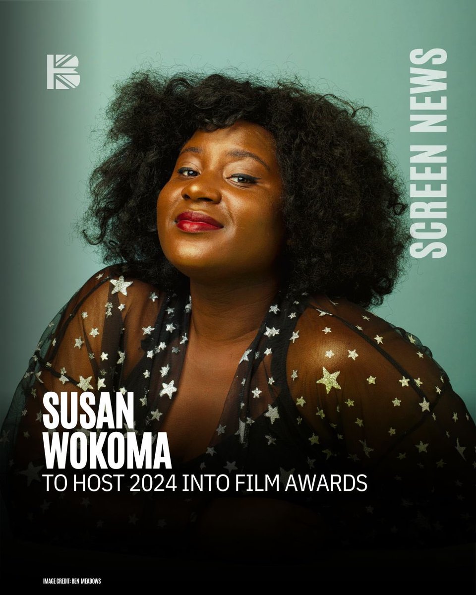 #SUSANWOKOMA TO HOST THE 2024 INTO FILM AWARDS In a celebration of young people’s creativity in film, the nominees announced on 7th May, will be recognised across 10 categories in different age groups. WHEN/WHERE? 25th June @ Odeon Leicester Square. #TheBritishBlacklist
