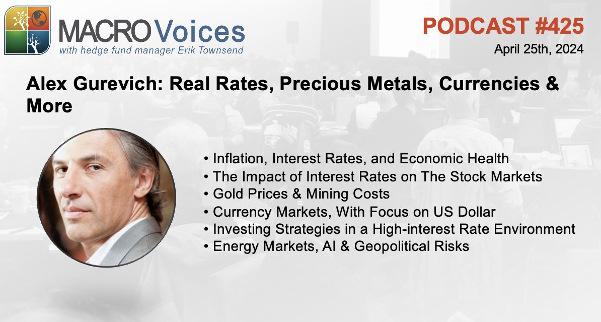 MacroVoices @ErikSTownsend & @PatrickCeresna welcome back, Honte investments founder and CIO @agurevich23. They’ll discuss whether inflation will be persistent, Currencies, Precious Metals, Energy Markets, and more. bit.ly/3JxA3UP